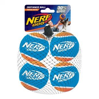 Nerf Tennis Ball Blaster Distance Refill 4pk