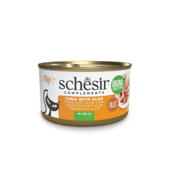 Schesir Complements Cat Tuna with aloe in Jelly 70g