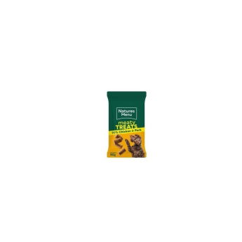 Natures Menu Dog Godbiter med Kylling og Svinekjøtt 50g