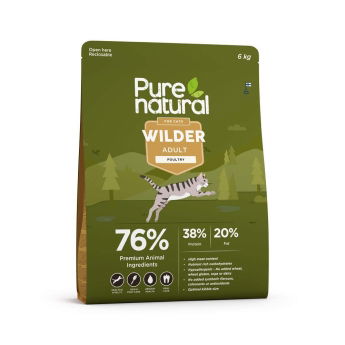 Purenatural Wilder Cat Adult Poultry (6 kg)