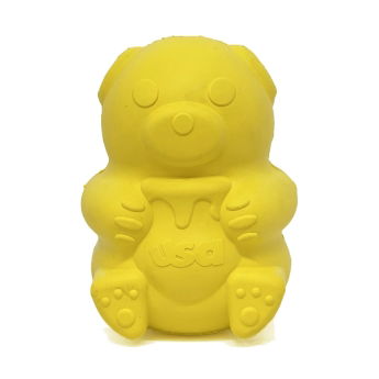 SodaPup Honey Bear Aktiviseringsleke Gul 11 cm