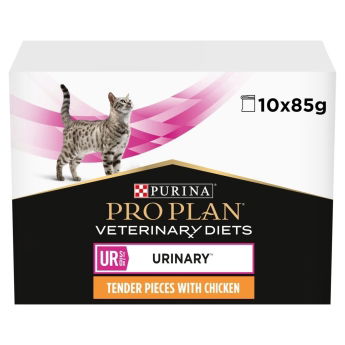 PURINA PRO PLAN VETERINARY DIETS Feline UR St/Ox Urinary Chicken 10x85 g