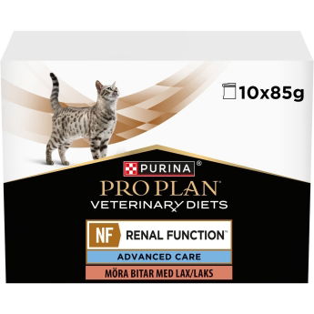 PURINA PRO PLAN VETERINARY DIETS Feline NF Renal Function Advanced Care with Salmon 10x85 g