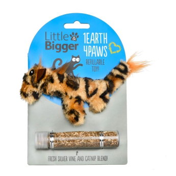 Little&Bigger 1 Earth 4 Paws Katteleke med Kattemynte & S&oslash;lvvinranke L&oslash;ve