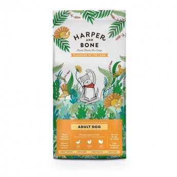Harper and Bone Dog Adult Medium/Large Flavours Farm tørrfôr