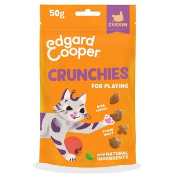 Edgard&Cooper Crunchies Kattegodbiter Kylling 50 g