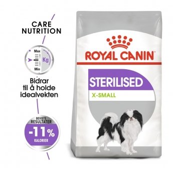 Royal Canin Sterilised X-small Adult t&oslash;rrf&ocirc;r til hund