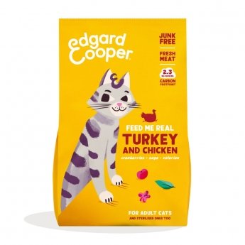 Edgard&Cooper Cat Adult Turkey & Chicken