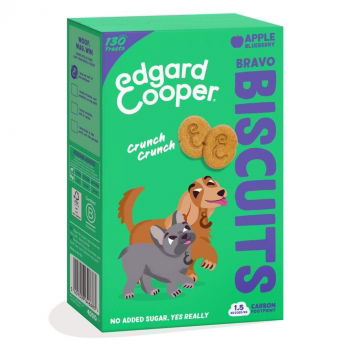 Edgard & Cooper Hundekjeks eple & Blåbær 400 g