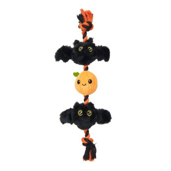 Little&Bigger Happy Halloween bats & pumpkin on rope