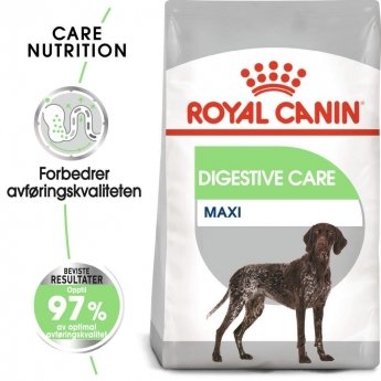 Royal Canin Digestive Care Maxi Adult t&oslash;rrf&ocirc;r til hund