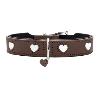 Hunter Collar Love Brown