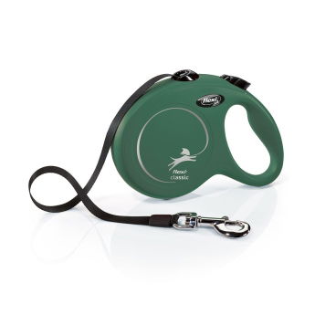 Flexi New Classic L Tape 5m/50kg (Grønn)
