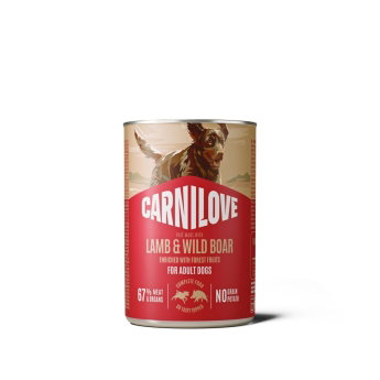 Carnilove Dog Adult Lamb & Wild boar Pat&eacute; 400 g