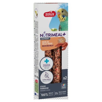 Zolux Nmeal Parakeet Red Millet Stick Godbitpinne 110g