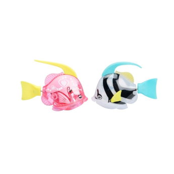 Little&Bigger Hot Summer Sv&oslash;mmende Robotfisk rosa 2-pk