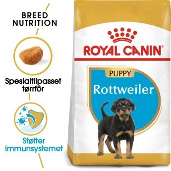 Royal Canin Rottweiler Puppy tørrfôr til hundvalp