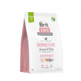 Brit Care Dog  Sustainable Adult Sensitive Insect & Fish (3 kg)