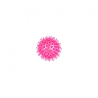 Little&Bigger TPR Spiky Ball med Led Rosa XS 4,5cm