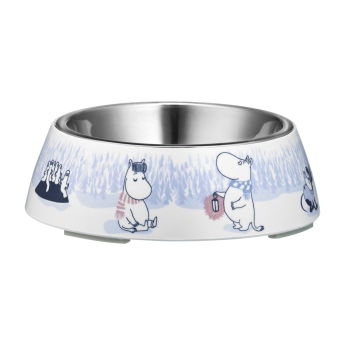 Moomin for Pets Winter bowl matskål til hund (S)