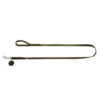 Hunter Leash Solid Education Olive Green