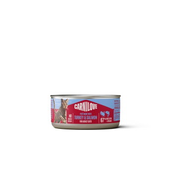 CARNILOVE cat CAN pate turkey & salmon