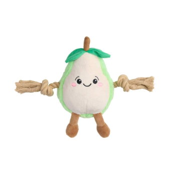 Little&Bigger Juicy Vibes plushy pear with rope arms