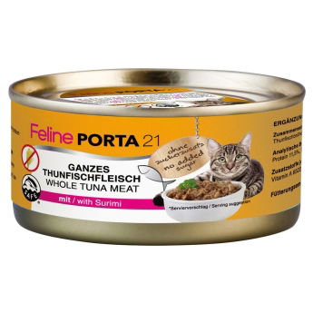 Feline Porta 21 Cat Adult Tuna with Surimi (156 g)