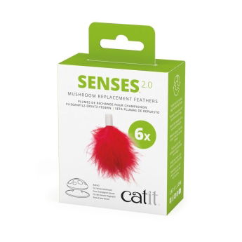 Catit Senses 2.0 Refill-fjær til Akiviseringsleke Fluesopp 6-pk