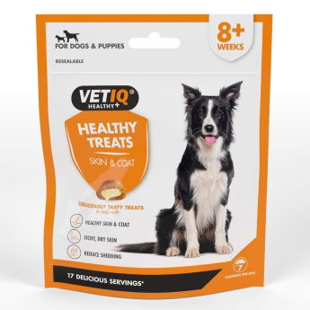 VetIQ Skin & Coat Treats for Dogs & Puppies 70g