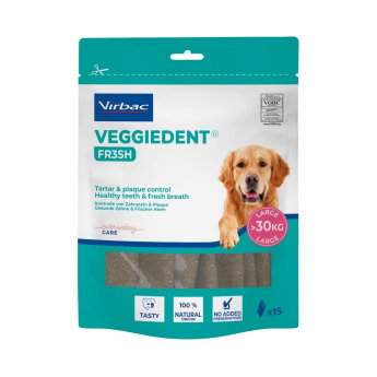 Virbac VeggieDent Fr3sh L 15-pk