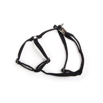 Basic Sweet sele med metall lås XXS (Svart)