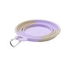 Little&Bigger Voyage collapsible silicone travel bowl lilac-beige (L)