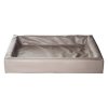 Bia Bed Original Hundeseng Beige/Gr&aring; (100x80x15 cm)