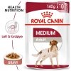 Royal Canin Medium Adult Gravy våtfôr til hund 10x140 g