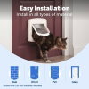 Staywell Katteluke Magnet Hvit 400