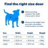 Petsafe Staywell katteluke, 715 hvit