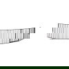 DogSpace Max 2-i-1 Hundegrind/Valpehage Sort