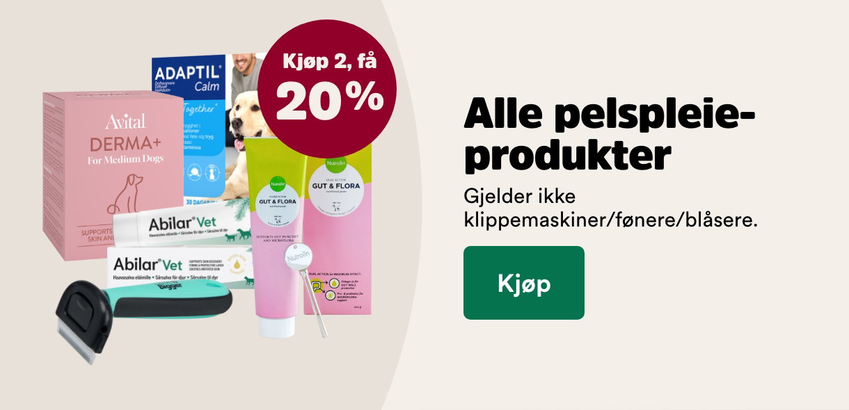 musti.no k9 pelspleie kj&oslash;p 2, f&aring; 20%