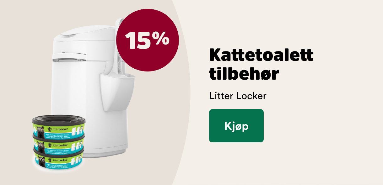 musti.no kampanjeside katt k6 litterlocker 15%