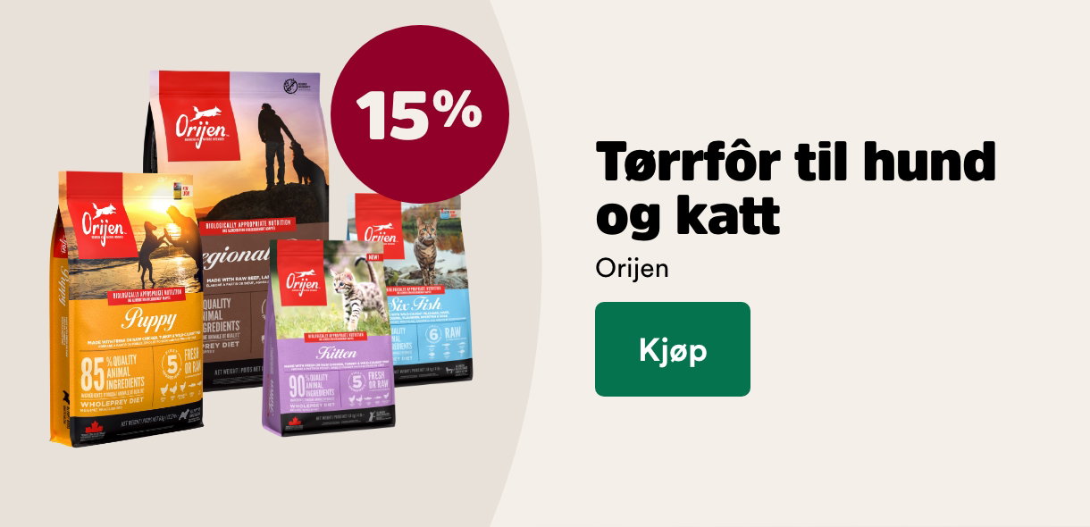 musti.no k10 Orijen 15%