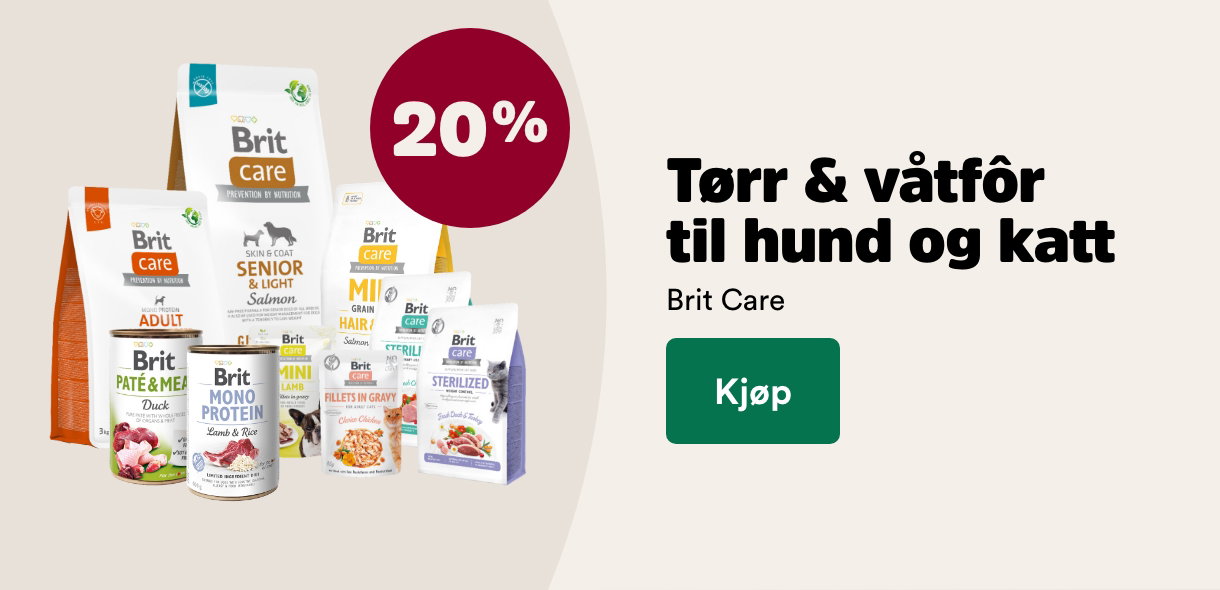 musti.no kampanjeside k8 brit care 20%