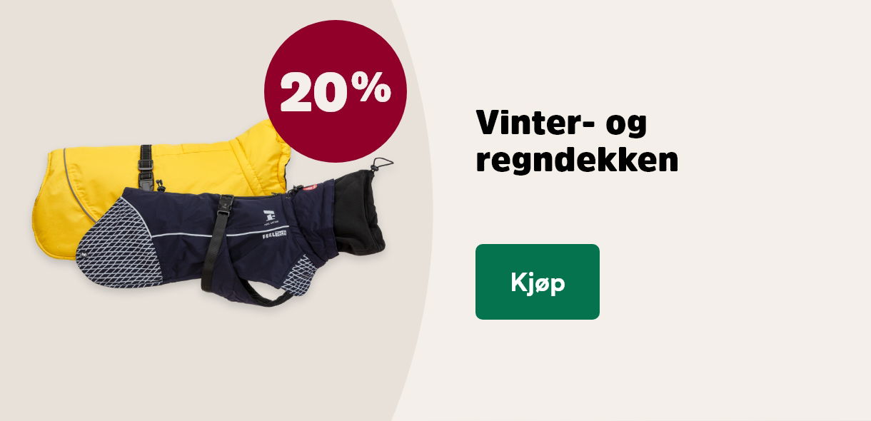 musti.no kampanjeside hund k2 20% p&aring; regndekken og vinterdekken