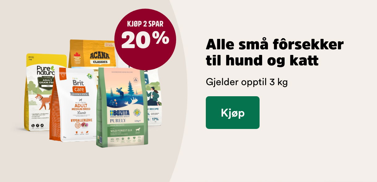musti.no kampanjeside k1 sm&aring; forsekker 20%