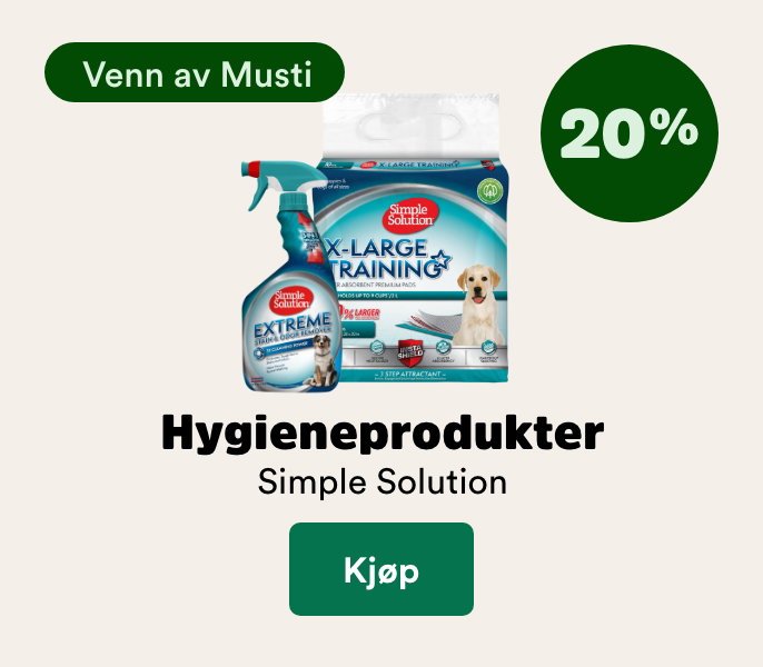 musti.no startside hund k4 simple solution 20%