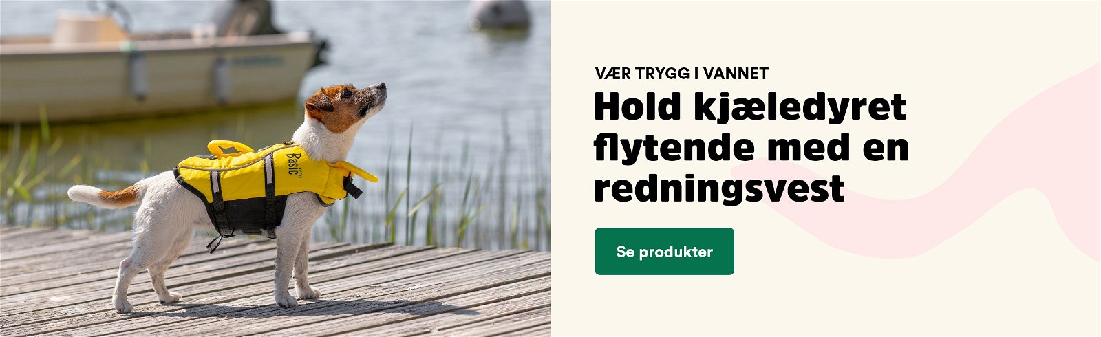 flytevest til til hund