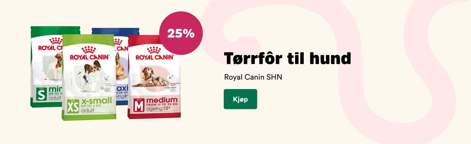 musti.no startside k6 Royal canin SHN