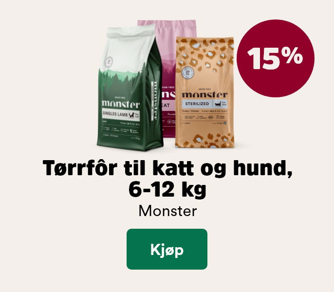 musti.no startside kattunge k3 monster t&oslash;rrfor 15%
