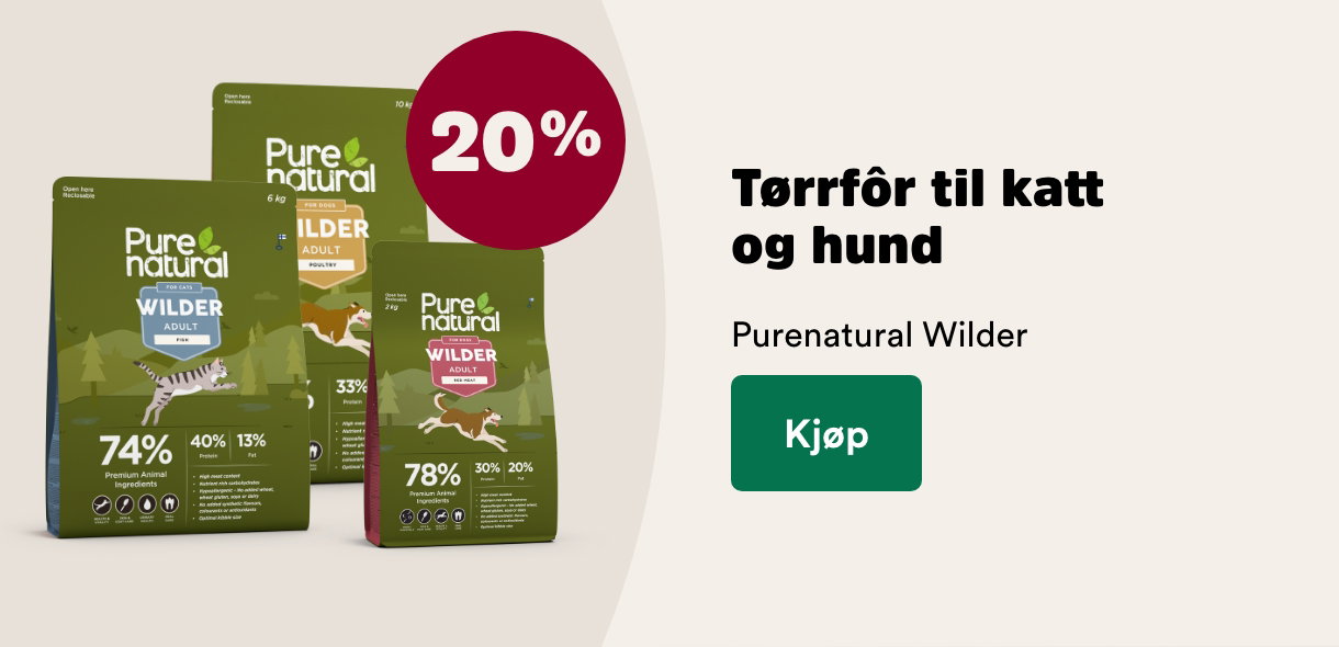 musti.no kampanjeside k4 20% p&aring; purenarural wilder