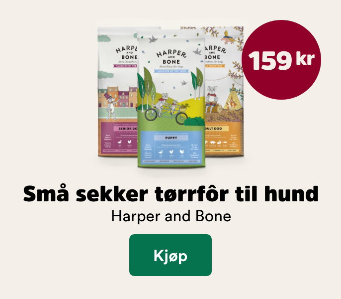 musti.no startside valp k5 harper and bone t&oslash;rrfor 159,-